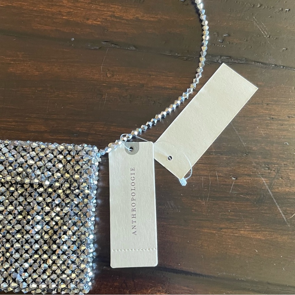 Anthropology Beaded Party Shoulder Bag - Picture 6 of 6